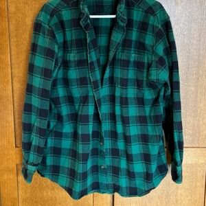 Men's Green Plaid Jacket, DULUTH TRADING CIMHL